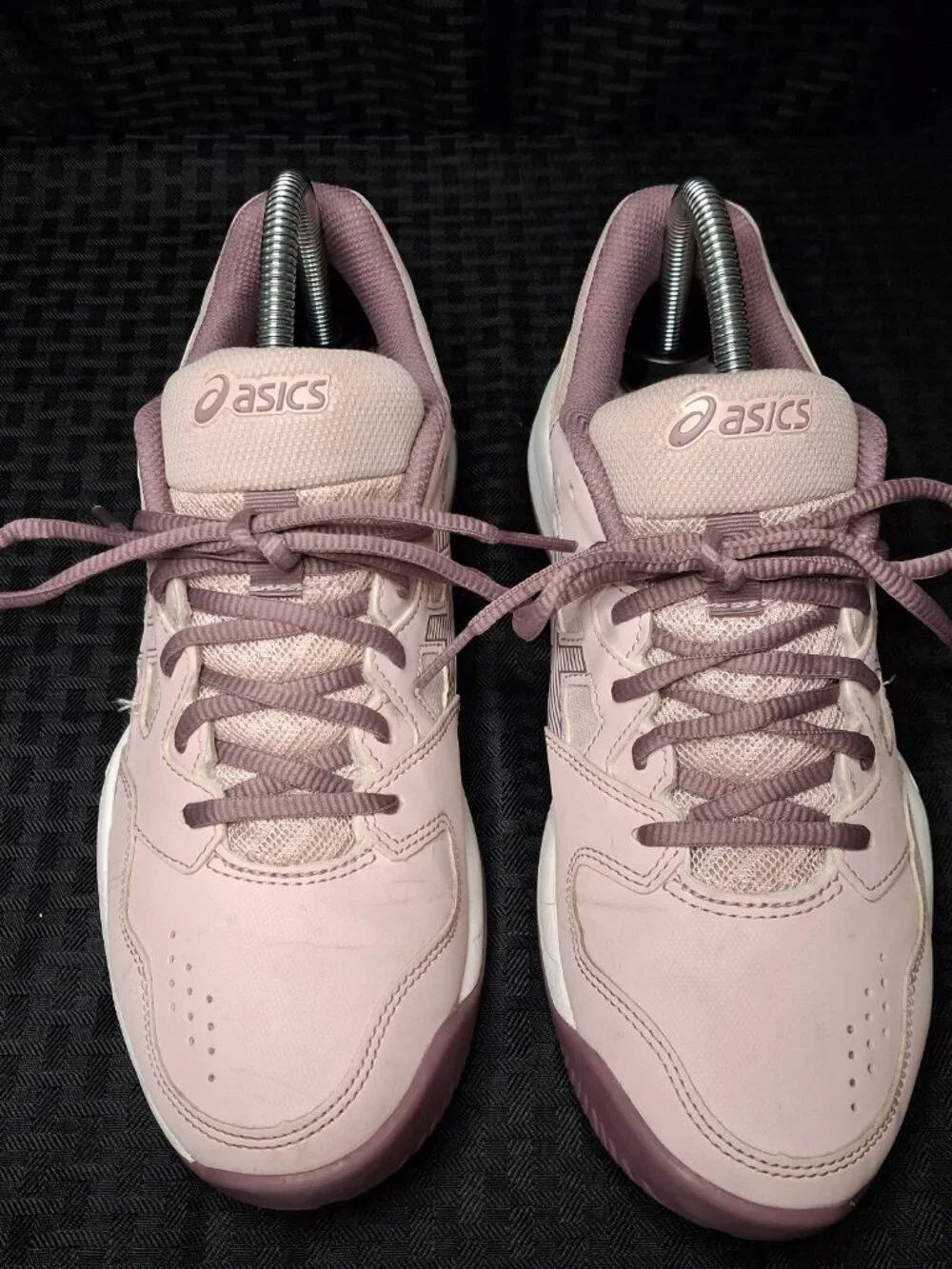Asics Gel-Renma Women's Pickleball Shoes sz 9 Watershed Rose Dusty Mauve EUC